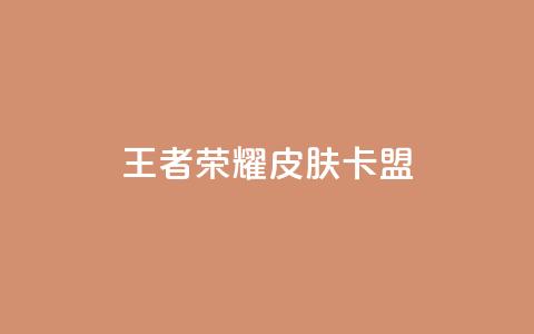 王者荣耀皮肤卡盟 - 王者荣耀皮肤卡盟,让你畅享丰富多彩的英雄皮肤世界~ 第1张 王者荣耀皮肤卡盟 - 王者荣耀皮肤卡盟,让你畅享丰富多彩的英雄皮肤世界~ 第1张