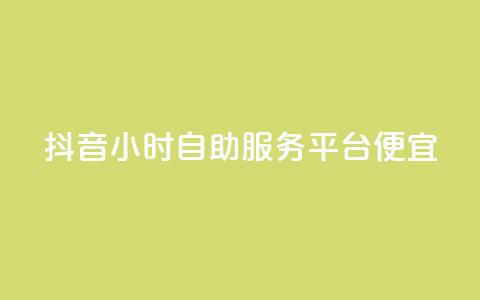 抖音24小时自助服务平台便宜 - 抖音24小时优惠自助服务平台! 第1张 抖音24小时自助服务平台便宜 - 抖音24小时优惠自助服务平台! 第1张