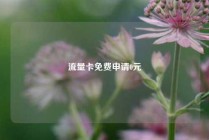 流量卡免费申请0元