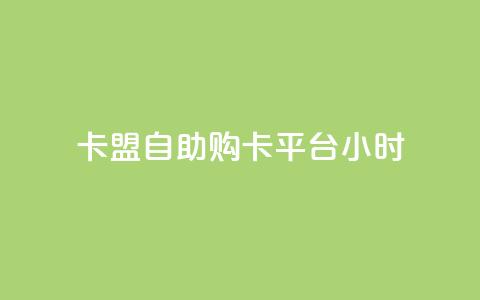 卡盟自助购卡平台24小时 - 24小时便捷卡盟自助购卡平台全新上线! 第1张 卡盟自助购卡平台24小时 - 24小时便捷卡盟自助购卡平台全新上线! 第1张