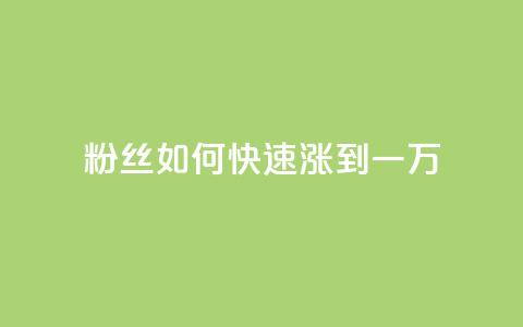 粉丝如何快速涨到一万,卡盟会员钻 - 拼多多低价助力 拼多多转盘助力50 第1张 粉丝如何快速涨到一万,卡盟会员钻 - 拼多多低价助力 拼多多转盘助力50 第1张