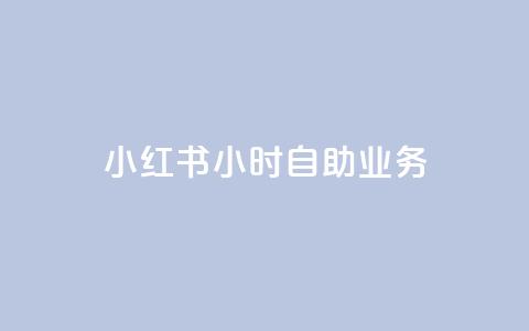 小红书24小时自助业务 - 小红书24小时自主服务全攻略! 第1张 小红书24小时自助业务 - 小红书24小时自主服务全攻略! 第1张