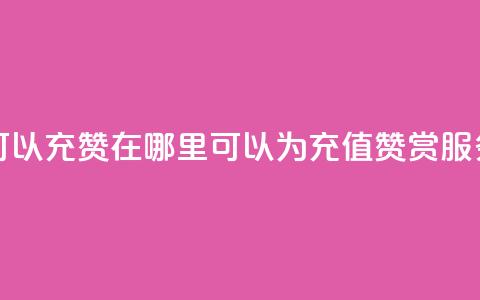 qq在哪里可以充赞 - 在哪里可以为QQ充值赞赏服务~  第1张