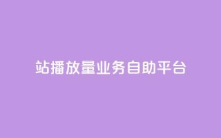 b站播放量业务自助平台 - B站播放量业务自助平台提升营销效果!