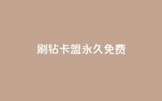 qq刷钻卡盟永久免费 - 免费的QQ刷钻卡盟服务推荐。