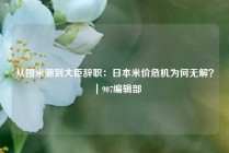 从囤米潮到大臣辞职：日本米价危机为何无解？｜907编辑部