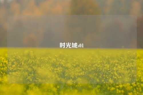 时光域s01  第1张