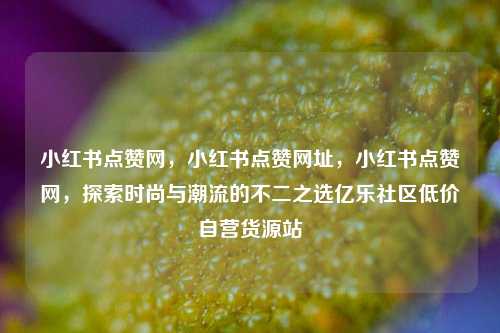 小红书点赞网，小红书点赞网址，小红书点赞网	，探索时尚与潮流的不二之选亿乐社区低价自营货源站  第1张